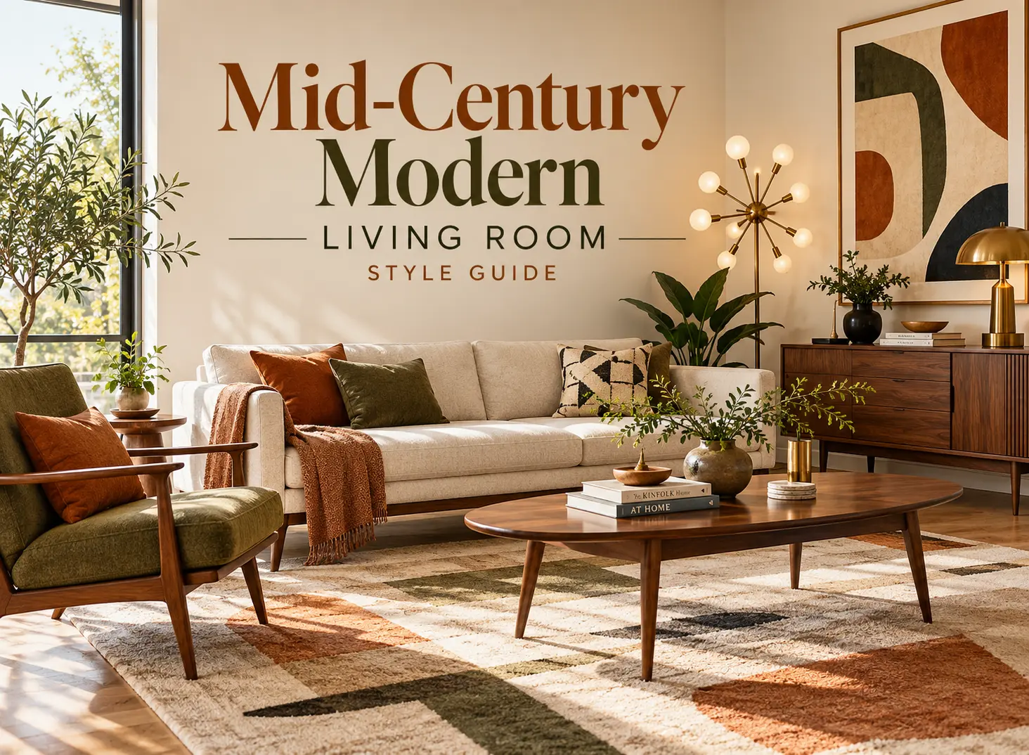 Mid-Century Modern Living Room Style Guide